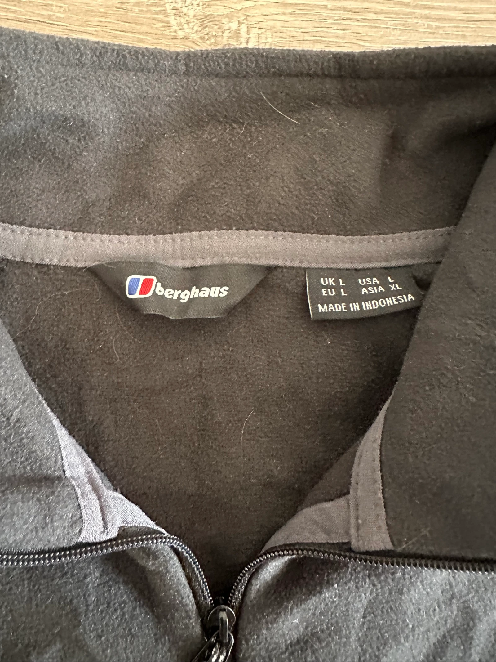 Berghaus Polaire Homme Taille L Noir 1/4 Zip Outdoor Trekking – photo 8